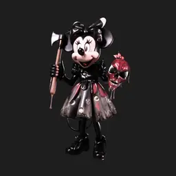 Psycho Killer Minnie Mouse - Image 1