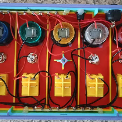 Hộp Nút Bấm - Busy Board - Bảng Hoạt Động cho bé & toddler