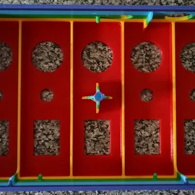 Hộp Nút Bấm - Busy Board - Bảng Hoạt Động cho bé & toddler