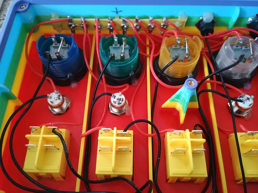 Hộp Nút Bấm - Busy Board - Bảng Hoạt Động cho bé & toddler - Image 7