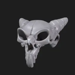 Dark Cubone Skull Series – Bộ sưu tập sọ Cubone đen tối - Image 1
