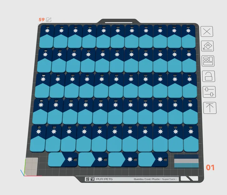 Còi dẹt 4mm Minnesota Flag dual-tone âm lớn (Bản tối ưu) - Image 1