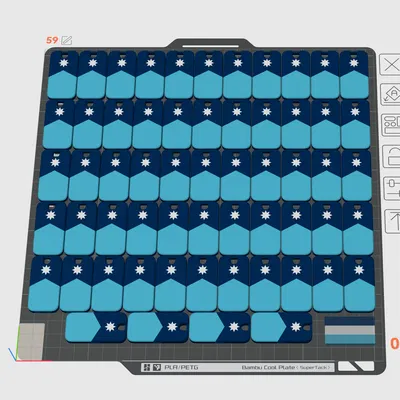 Còi dẹt 4mm Minnesota Flag dual-tone âm lớn (Bản tối ưu)