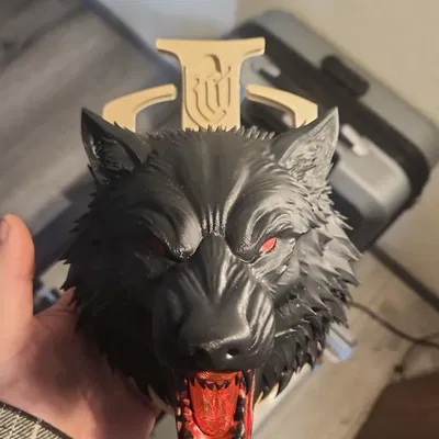 Wolf Head Holder (Giá đỡ đầu sói) cho Philips OneBlade KCD2