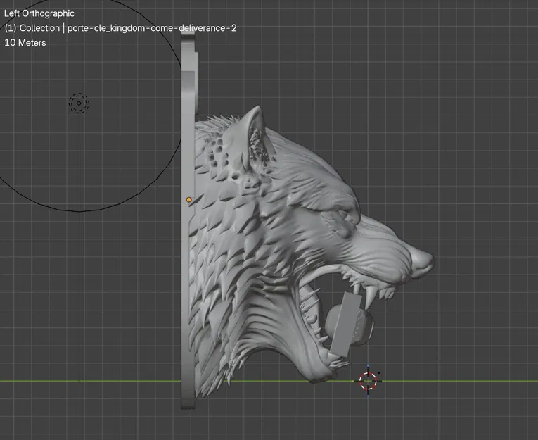 Wolf Head Holder (Giá đỡ đầu sói) cho Philips OneBlade KCD2 - Image 5