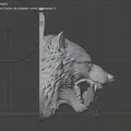 Wolf Head Holder (Giá đỡ đầu sói) cho Philips OneBlade KCD2 - Thumbnail 5