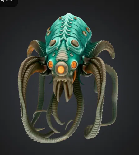 Eldritch Tentacle Horror – Quái Vật Vũ Trụ Lovecraftian - Image 3