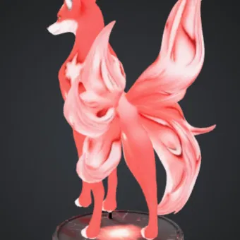 Cửu Vĩ Kitsune – Linh Hồ Chín Đuôi Thần Thoại (Fantasy Creature)