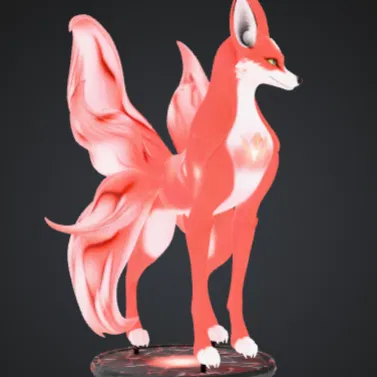Cửu Vĩ Kitsune – Linh Hồ Chín Đuôi Thần Thoại (Fantasy Creature)