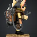 Steampunk Goblin Tinkerer – Mô hình mini fantasy thợ máy dễ thương - Thumbnail 2