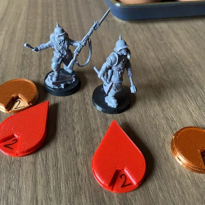 Vòng xoay đánh số 1–6 (1 to 6 dials)