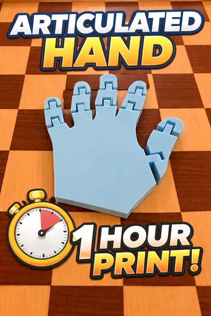 Bàn Tay Khớp Nối (Articulated Hand) - Image 1