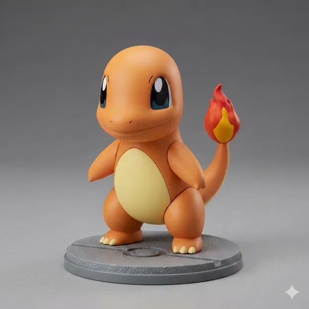 Mô hình 3D Charmander - Image 1