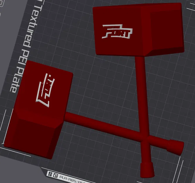 Giá treo tường Búa Chéo (Crossed Hammers Wall Mount) - Image 3