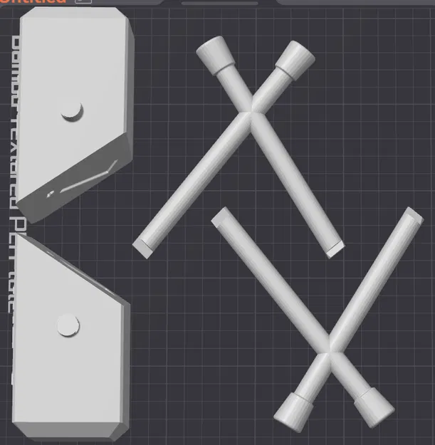 Giá treo tường Búa Chéo (Crossed Hammers Wall Mount) - Image 4