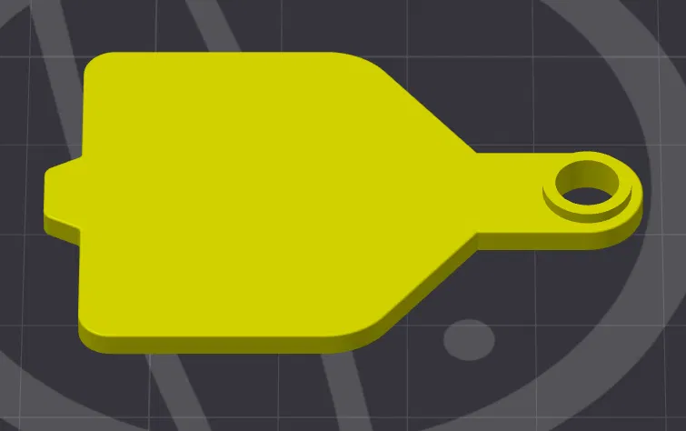 Móc khóa thẻ tai bò (Cattle Ear Tag Keychain) - Image 3