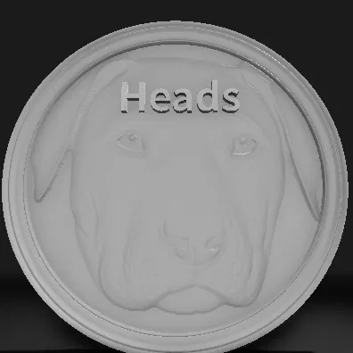 Đồng xu Dog Heads or Tails