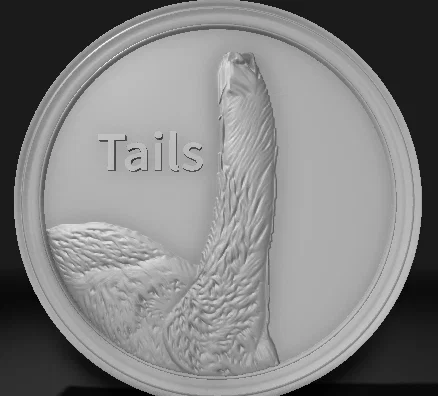 Đồng xu Dog Heads or Tails - Image 2