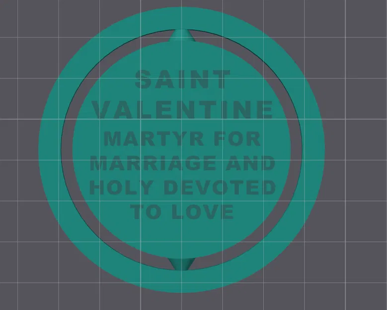 Con Quay Challenge Coin Lễ Thánh Valentine - Image 2