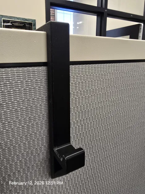 Móc Treo Vách Ngăn Cubicle (Cubicle Panel Hook) - Image 1