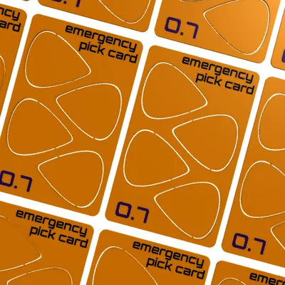 Thẻ kit pick đàn guitar (guitar pick kit card)