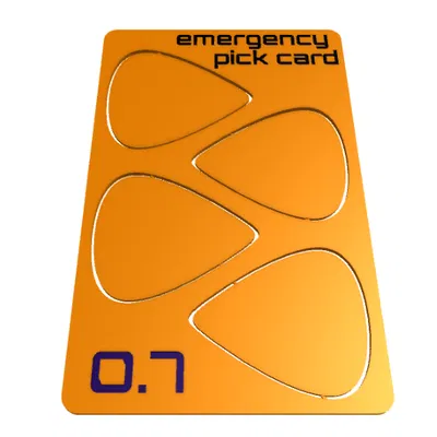 Thẻ kit pick đàn guitar (guitar pick kit card)