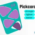 Pickcard 2 – Thẻ pick guitar siêu mỏng bỏ ví - Thumbnail 1