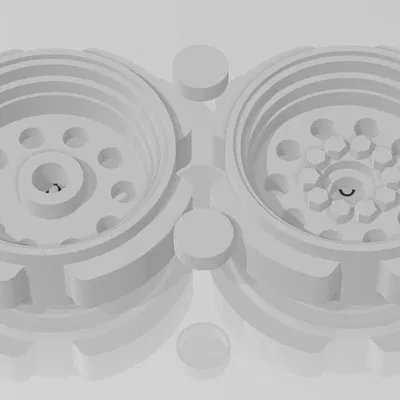 Mẫu mâm xe tải Alcoa (Single và Double)