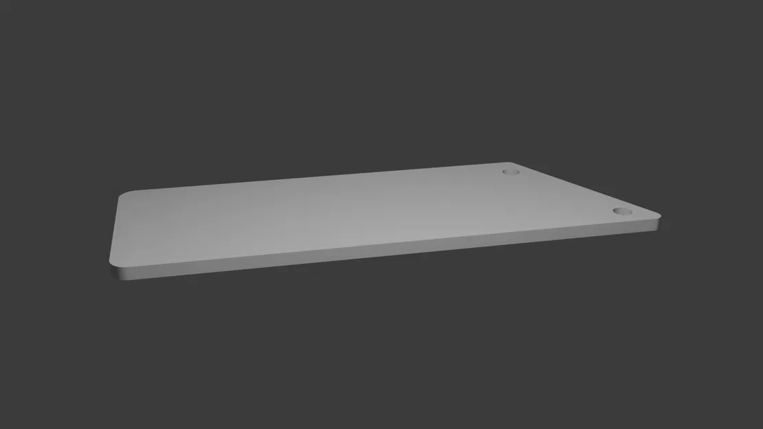 Nắp case Corne Choc không có lỗ màn hình - Image 1