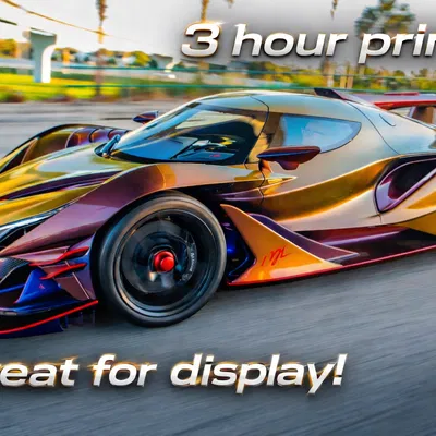 Apollo Intensa Emozione – Mô hình hypercar 3D print