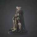 Vua Xương Trên Ngai – Tượng Undead Monarch Dark Fantasy - Thumbnail 3