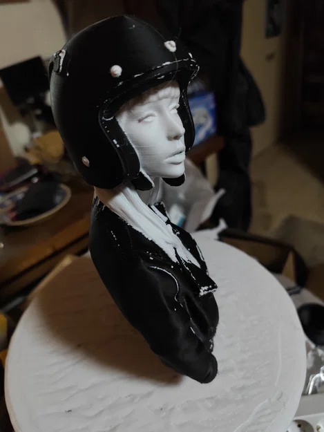 Mô hình cô nàng biker khác (another Biker chick model) - Image 2