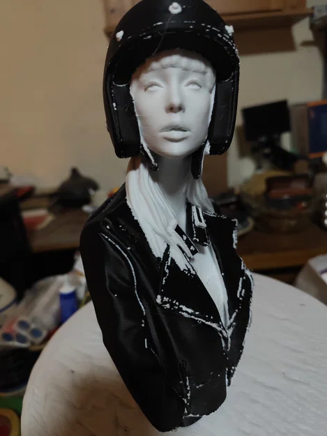 Mô hình cô nàng biker khác (another Biker chick model) - Image 3