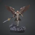 Archangel Warrior Có Cánh – Hiệp Sĩ Thiên Thần Bọc Giáp Mẫu 3D In Được - Thumbnail 1