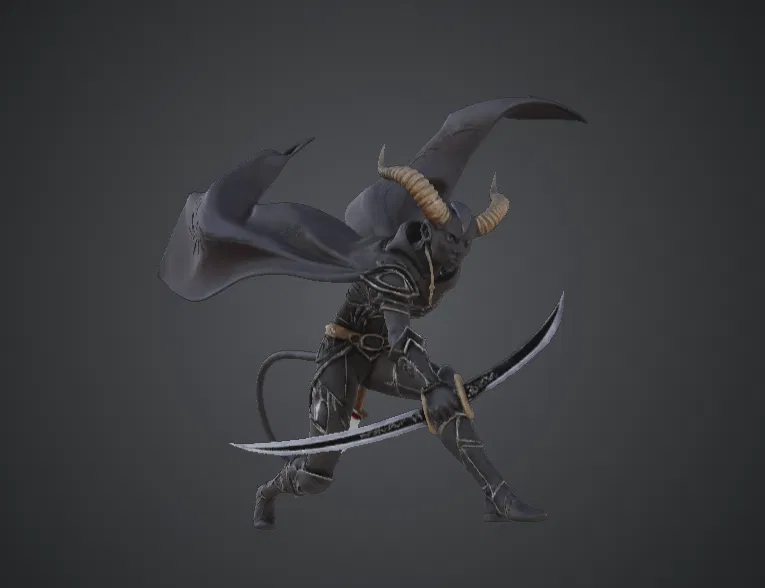 Demon Assassin Rogue – Chiến Binh Địa Ngục Song Đao - Image 1