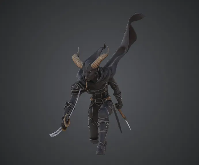 Demon Assassin Rogue – Chiến Binh Địa Ngục Song Đao - Image 3