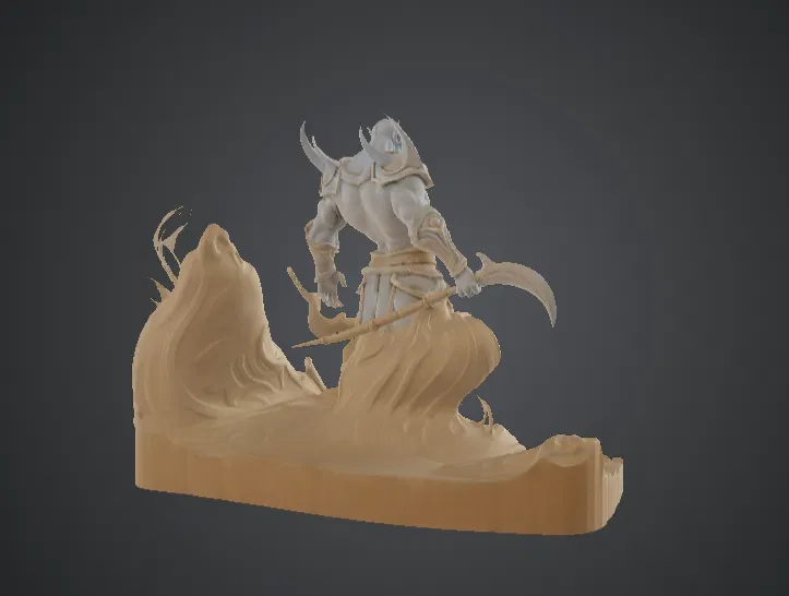 Chúa Tể Sa Mạc & Đế Cát Nguyên Tố – Chiến Binh Scimitar Fantasy - Image 3