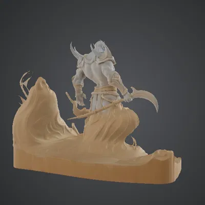 Chúa Tể Sa Mạc & Đế Cát Nguyên Tố – Chiến Binh Scimitar Fantasy