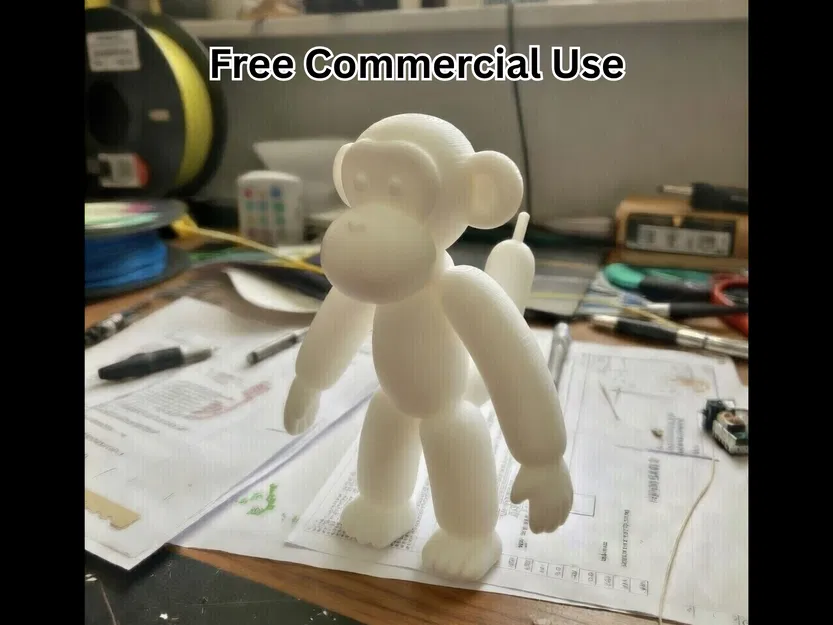 Tượng Khỉ Bong Bóng (Balloon Monkey Statue) - Image 1