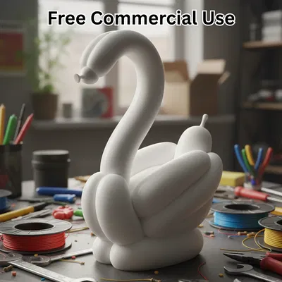 Tượng Thiên Nga Bóng Bay