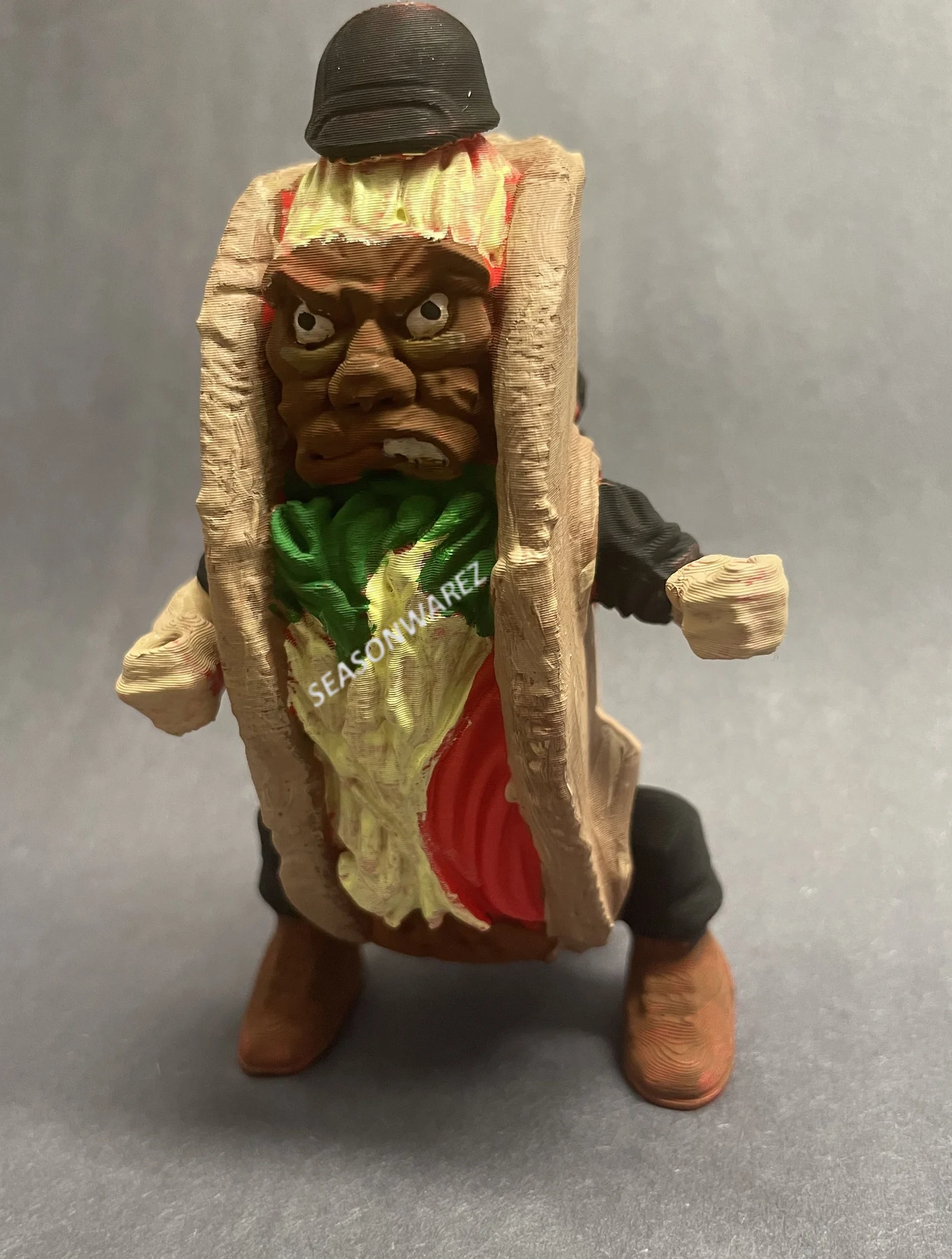 Taco Terror - Food Fighters Toy (Mô hình 3D in được) 1