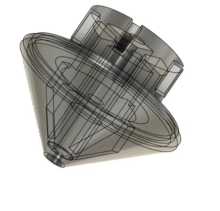 Đầu vòi (nozzle) chiết rót Triad III cho chai dung dịch vệ sinh can lớn - Image 1