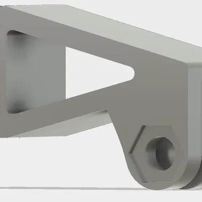 Ngàm gắn GoPro cho máy in 3D khung 80/20