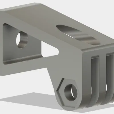 Ngàm gắn GoPro cho máy in 3D khung 80/20