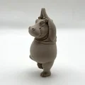 Dancing Hippo – Tượng Hippo tạo dáng Yoga dễ thương - Thumbnail 3