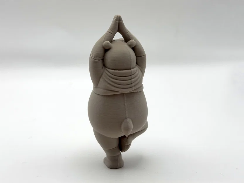 Dancing Hippo – Tượng Hippo tạo dáng Yoga dễ thương - Image 4