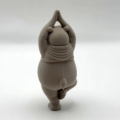 Dancing Hippo – Tượng Hippo tạo dáng Yoga dễ thương