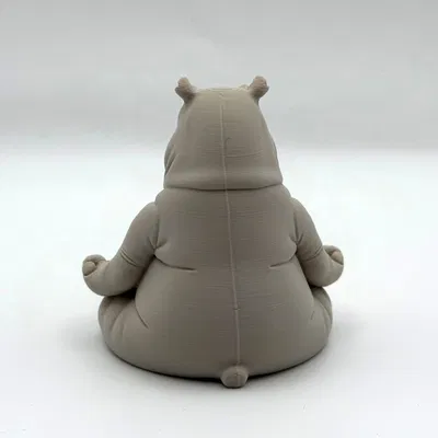 Meditating Hippo – Hà mã thiền