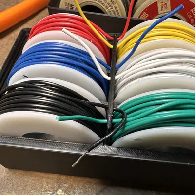 Khay để cuộn dây Gridifinity Wire Spool Caddy