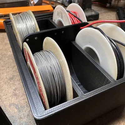 Khay để cuộn dây Gridifinity Wire Spool Caddy